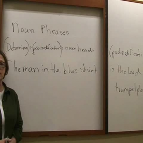 Noun Phrases Introduction