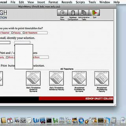 Timetable File from Denbigh to PDF