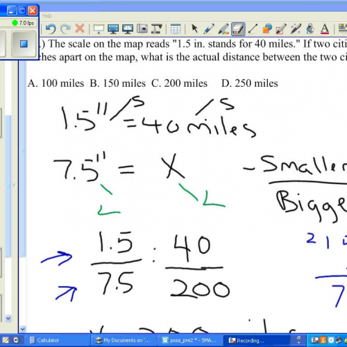 PSSA MAth Grade 7 19b