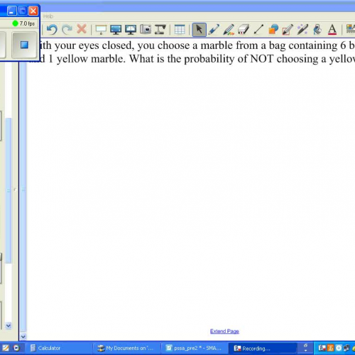 PSSA Grade 7 Math 20
