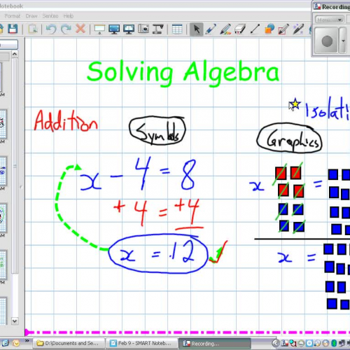 Solving Algebra
