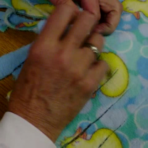 Learn How to Make a No Sew Blanket