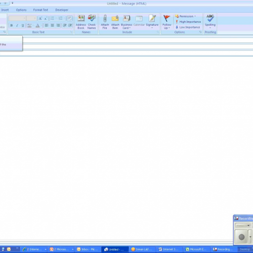 MS Outlook Global Address List