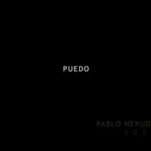 Pablo Neruda Poema 20