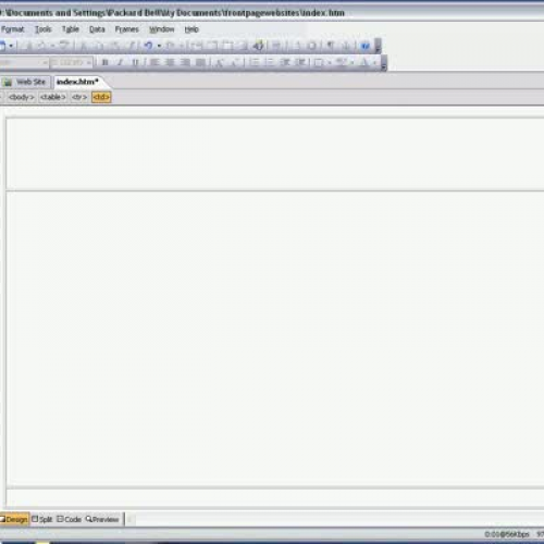 Frontpage 2003 image map