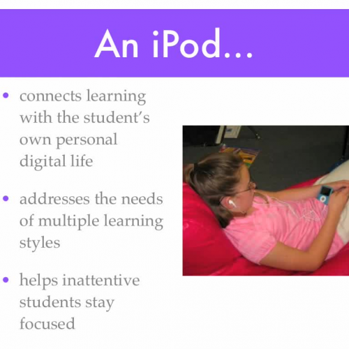Podcasting for Teaching and Learning
