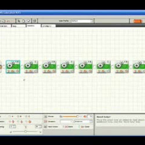 Programming a loop block