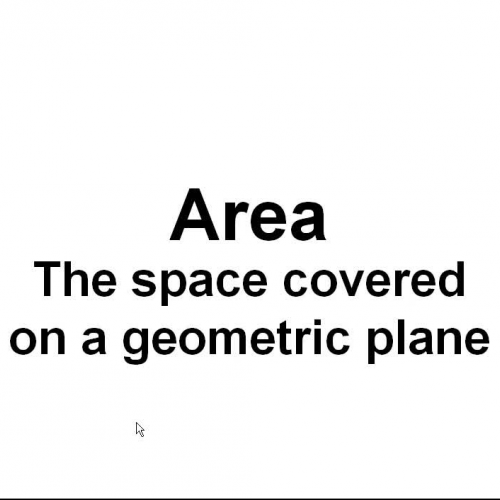 Area of Rectangles