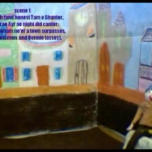 Tam O Shanter by using stop frame animation.