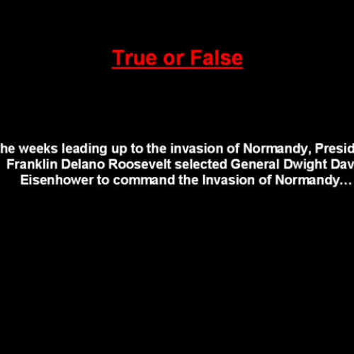 D Day Invasion of Normandy