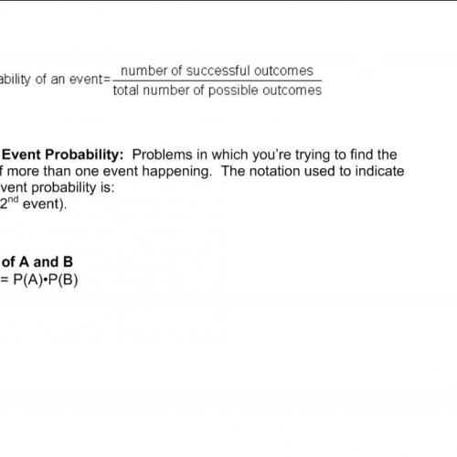 OGT Review Probability 1