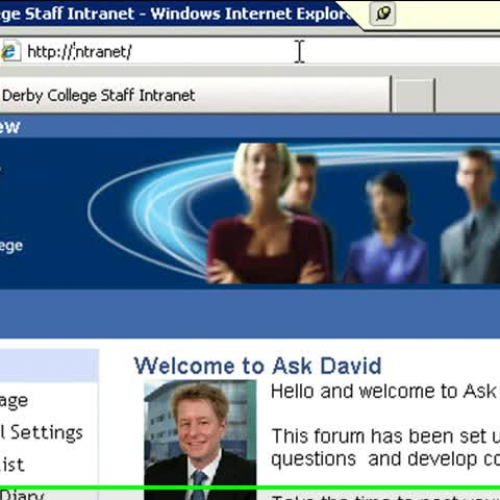 Derby College Student Intranet