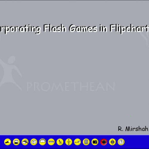 Incorporating Flash files in your ACTIV Flipc