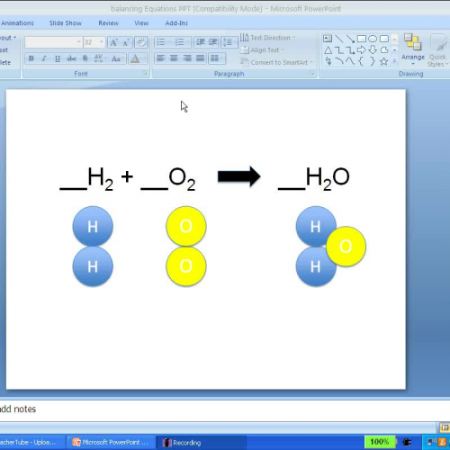 Animating Chemical Equations Part 3