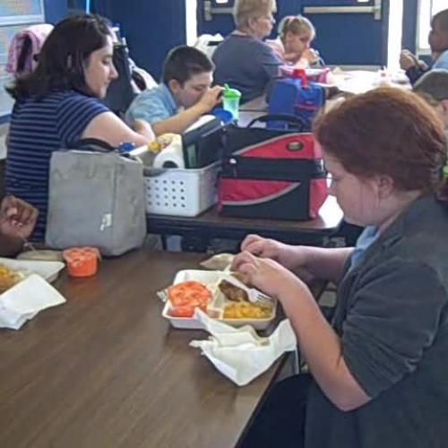 Autism video modeling-cafeteria skills