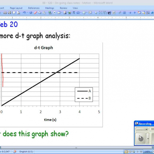 SCI 20F - Class notes - Feb 20 09