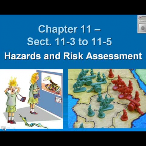 Hazards and Risk Assessment