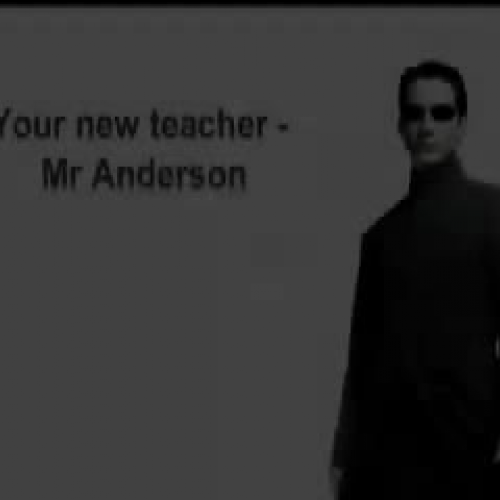 Your new teacher...