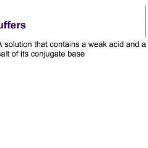 Buffers