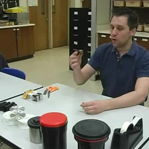 Loading black and white film on a developing 