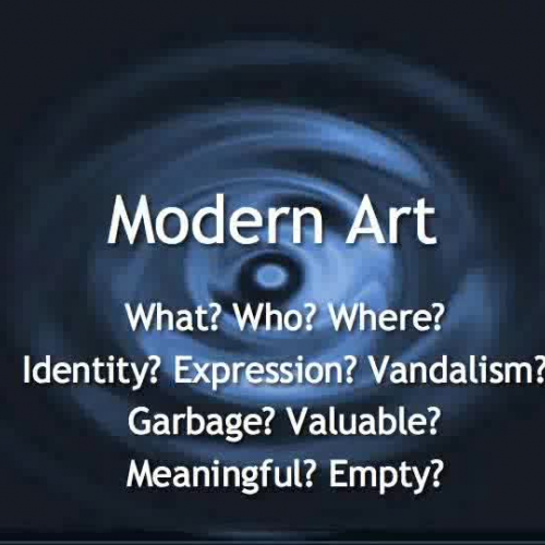 Modern Art and You