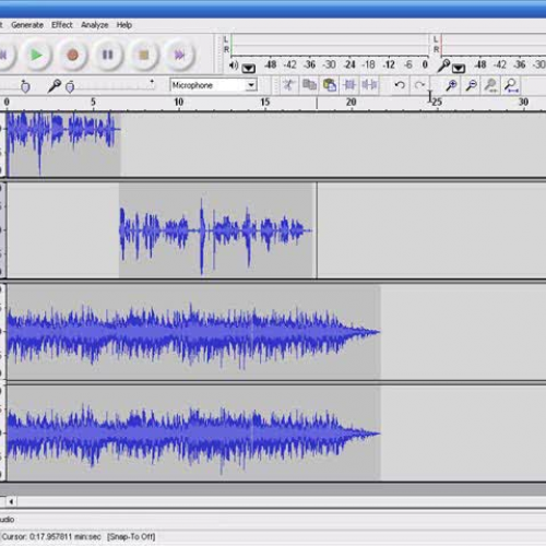 Export MP3 file from Audacity