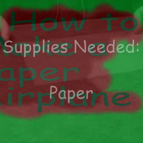 Paper Airplanes!