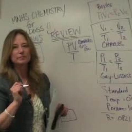 Chemistry Gas Laws Review Part 4