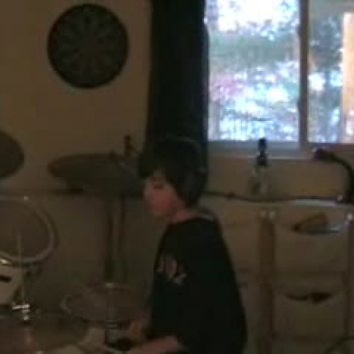 boy on drums