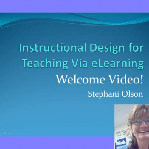 eLearning Welcome Video