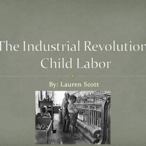 Industrial Revolution Child Labor