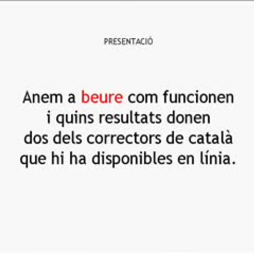 Correctors de textos