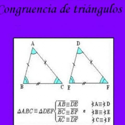 Congruencia de Triangulos