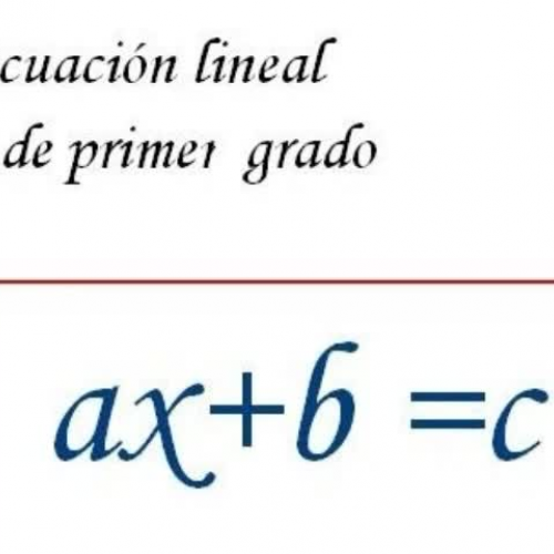 Ecuacion Lineal