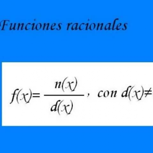 Funciones Racionales