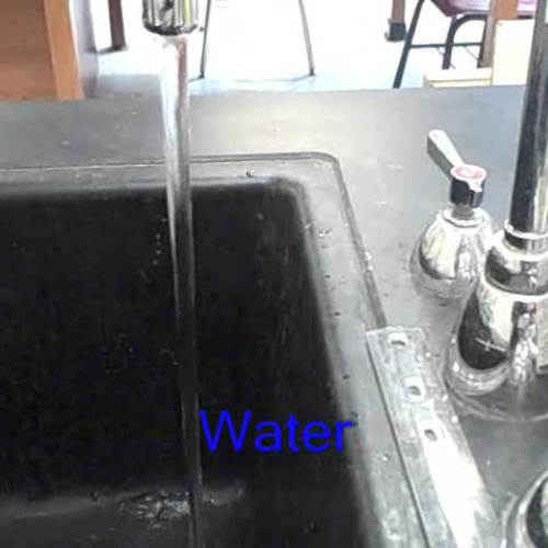 synthesis of water