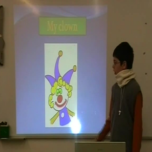 My clown A
