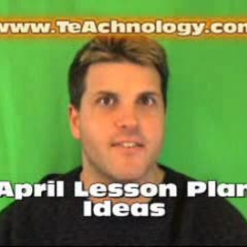 Teacher April Lesson Plans