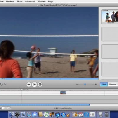 apple imovie HD 6 tutorial - using video effe
