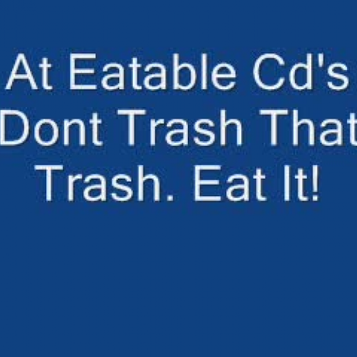 Eatable CDs