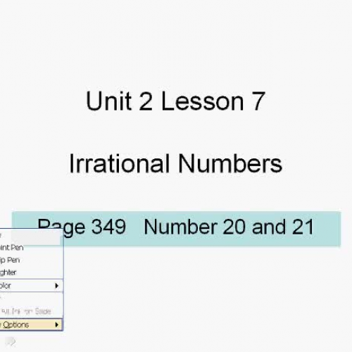 Unit 2 Lesson 7 p 349 Num 20 and 21