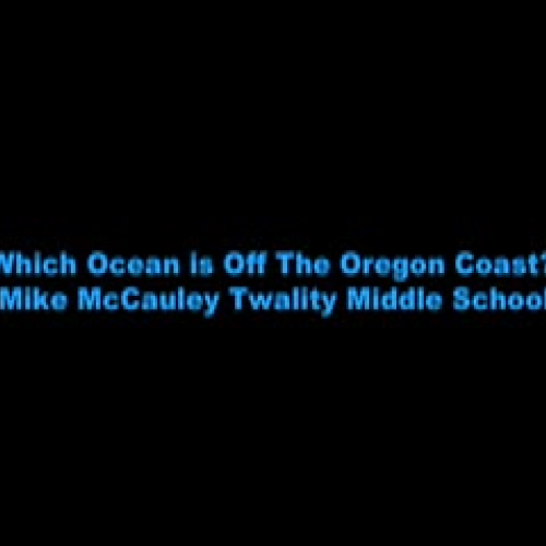 Which Ocean is Off The Oregon Coast?