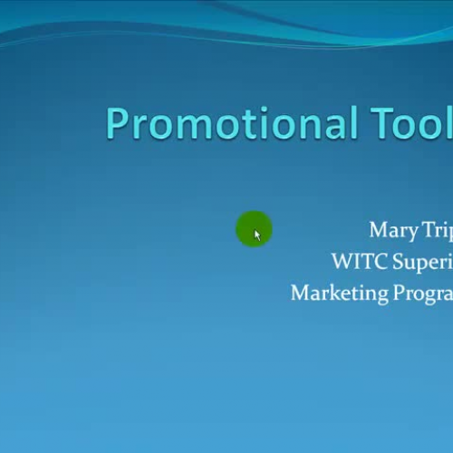 Promotional tools