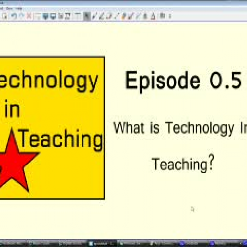 Technology In Teaching podcast Episode 0.5