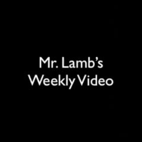 Weekly Video March 7 2009