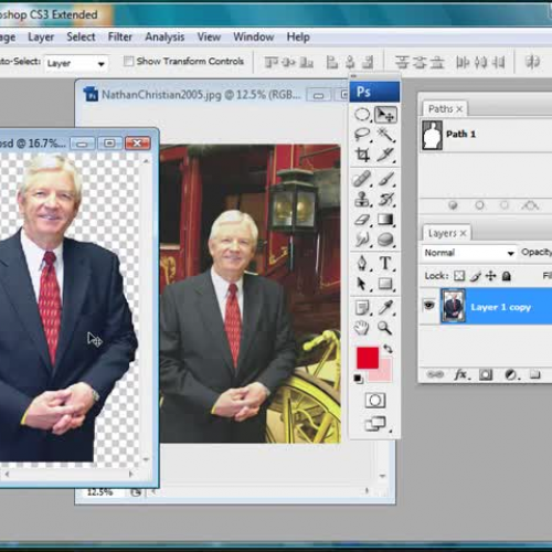 Removing Image Background in Photoshop