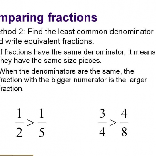 Fractions Review Part 2