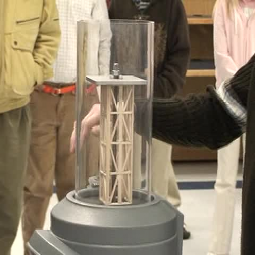 Balsa Tower Destruction - SPHS