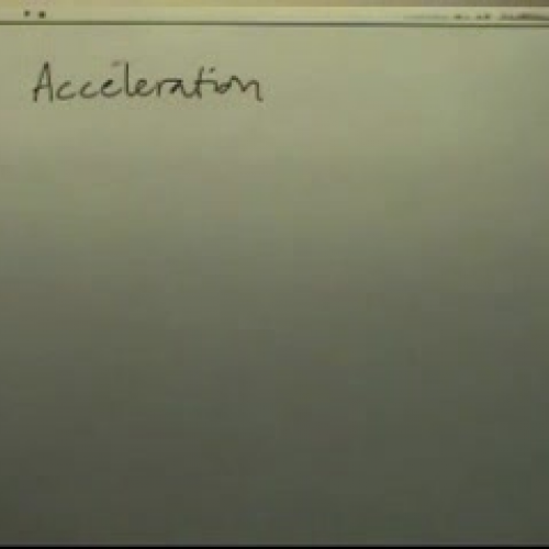 Acceleration