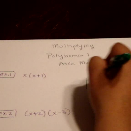 Multiplying Polynomials 